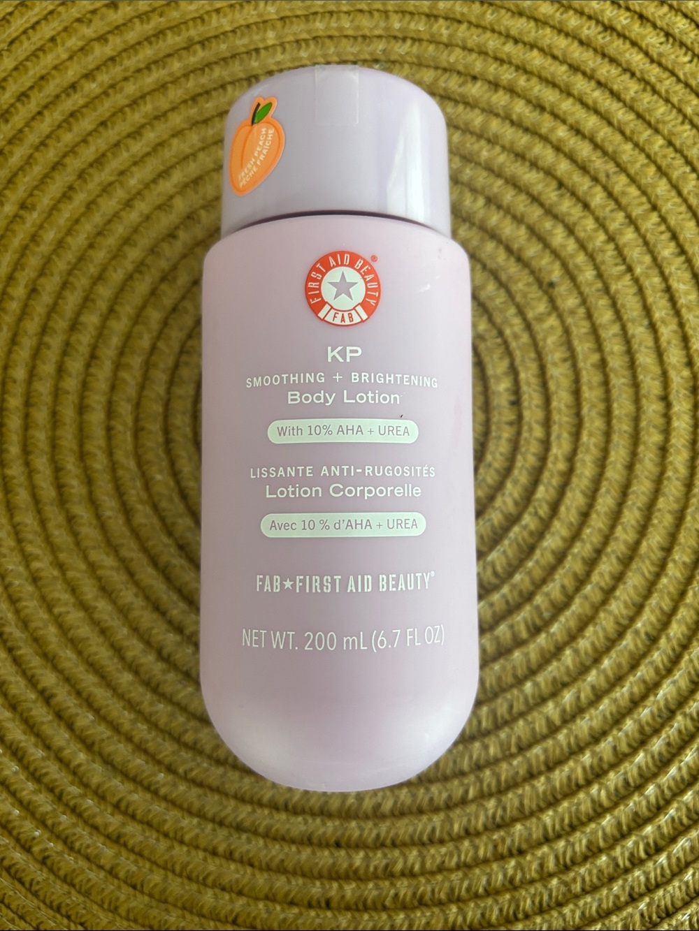 First Aid Beauty KP Smoothing + Brightening Body Lotion - NEVER USED